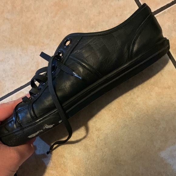 COPY - LOUIS VUITTON SHOES MEN- MATCH-UP SNEAKERS ALL BLACK - Picture 4 of 6